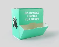Caja dispensadora especial covid-19 50 unidades